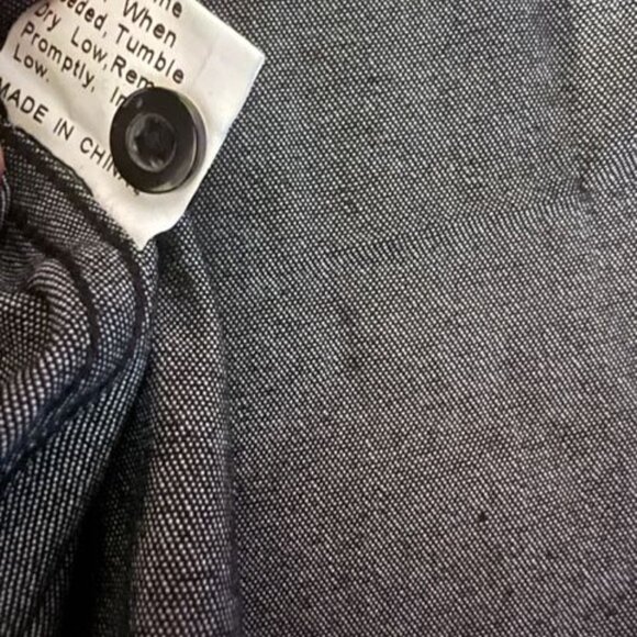 Neufig Mens Long Sleeve Shirt XL Black & Plaid Accents Button-down front - Picture 11 of 11